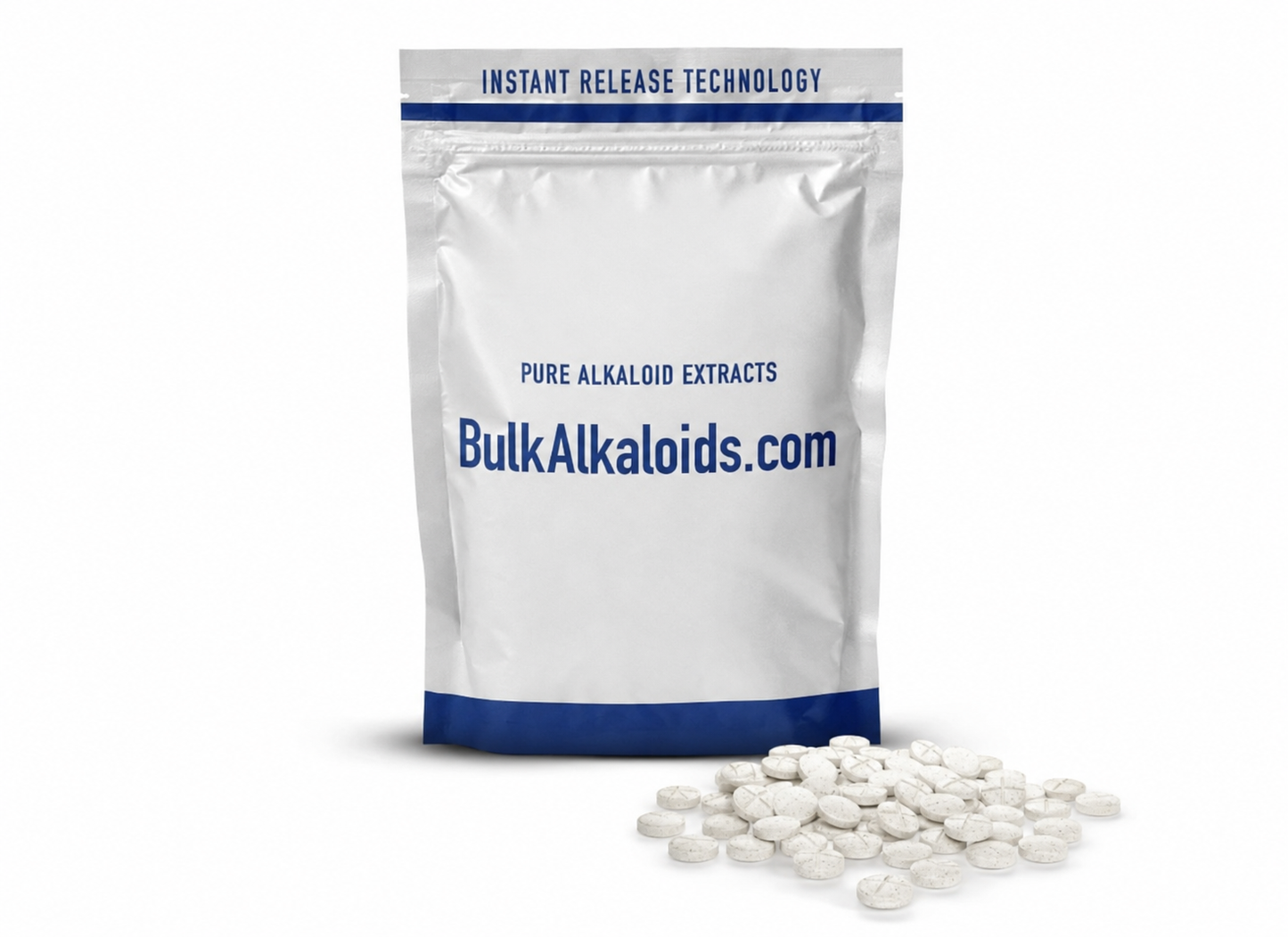 3M Kratom Alkaloid Extract Tablets Blue Razz – 50mg Per Tablet (Dye Free)